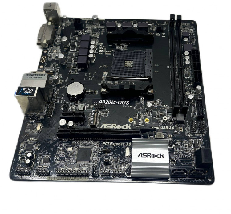 Материнская плата ASRock A320M-DGS AM4