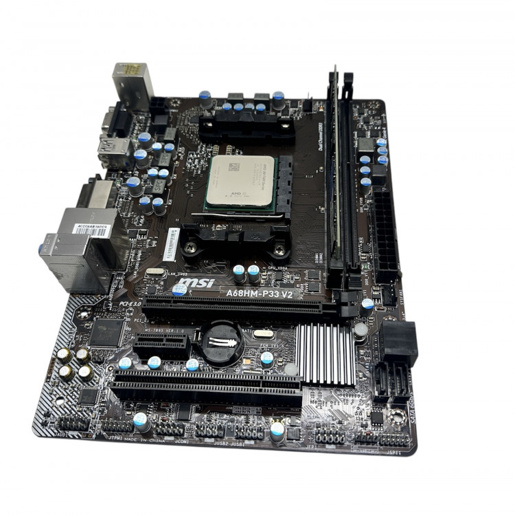 Комплект MSI A68HM-P33 V2 A8-7600/4GB FM2+
