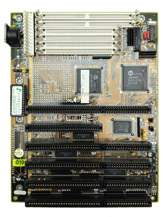 Материнская плата ECS UA4985 Socket PGA168