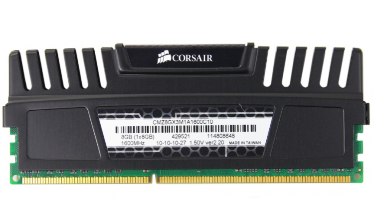 Оперативная память Corsair Vengeance CMZ8GX3M1A1600C10 DDR3 8GB 