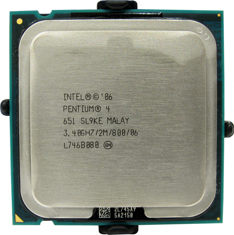 Процессор Intel Pentium 4 651 Socket 775 3.4Ghz 2mb