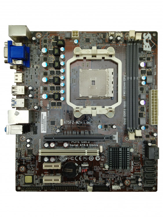 Материнская плата ECS  A75F2-M2 Socket FM2