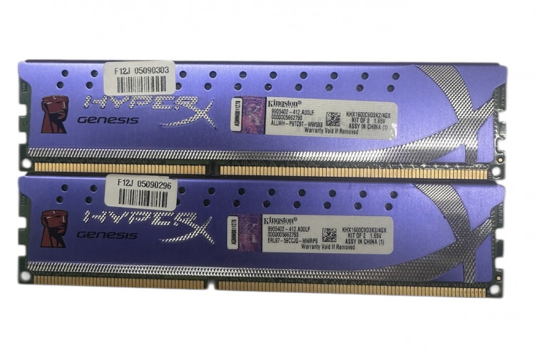 Оперативная память KINGSTON HYPER khx1600c9d3k2/4gx DDR3 4GB