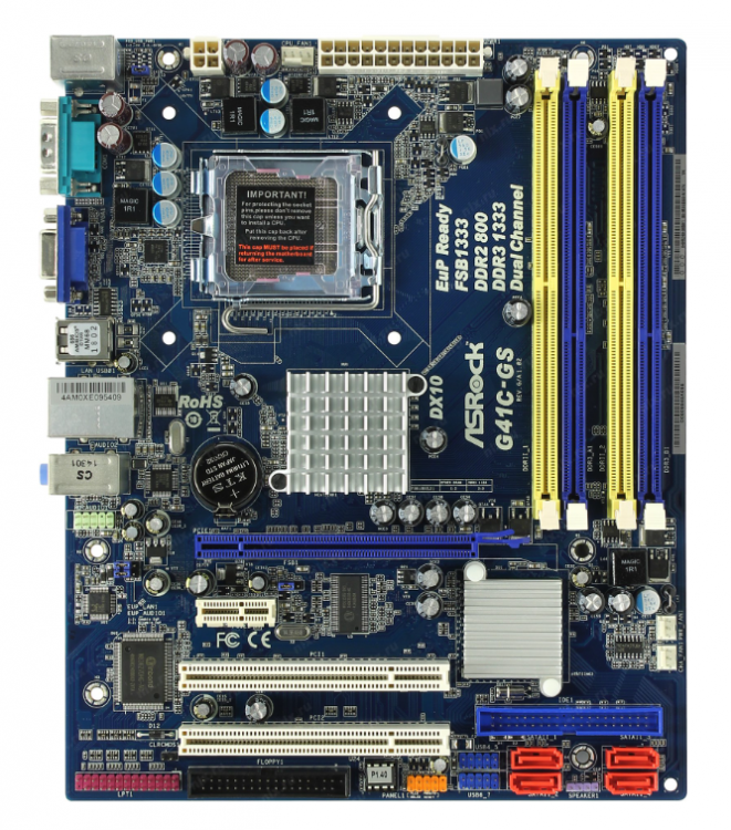 Материнская плата ASRock G41C-GS Socket 775