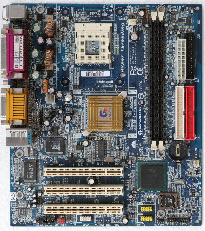 Материнская плата GIGABYTE GA-8I845GV Socket 478