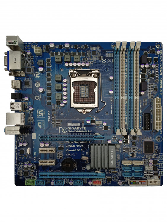Материнская плата GIGABYTE GA-Z68M-D2H rev1.0 LGA1155