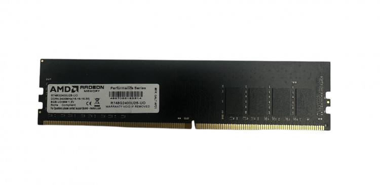 Оперативная память Amd DDR4 8Gb 2400MHz  R748G2400U2S-UO