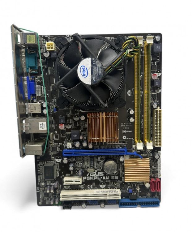 Материнская плата ASUS P5KPL-AM SE + Celeron 430/2GB+ FAN Socket 775