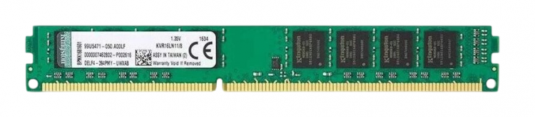 Оперативная память Kingston KVR16LN11/8G DDR3 8GB низкопрофильная  