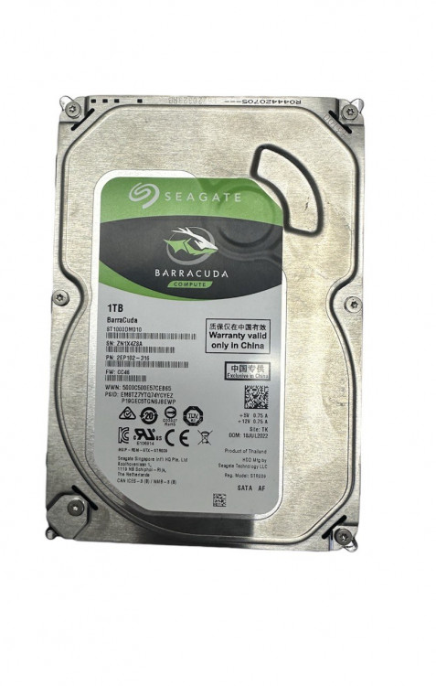 Жесткий диск Seagate Barracuda ST1000DM010 1TB