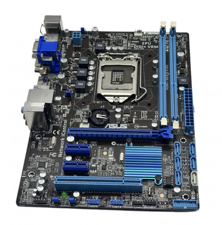 Материнская плата ASUS B75M-A Socket 1155