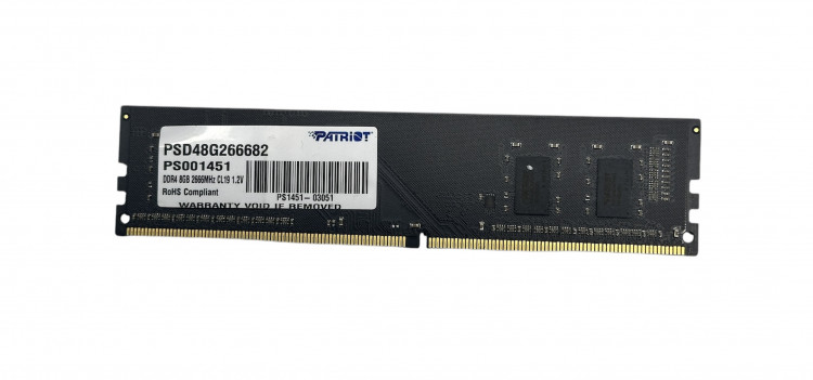 Оперативная память Patriot Memory SL 8GB DDR4 DIMM CL19 PSD48G266682