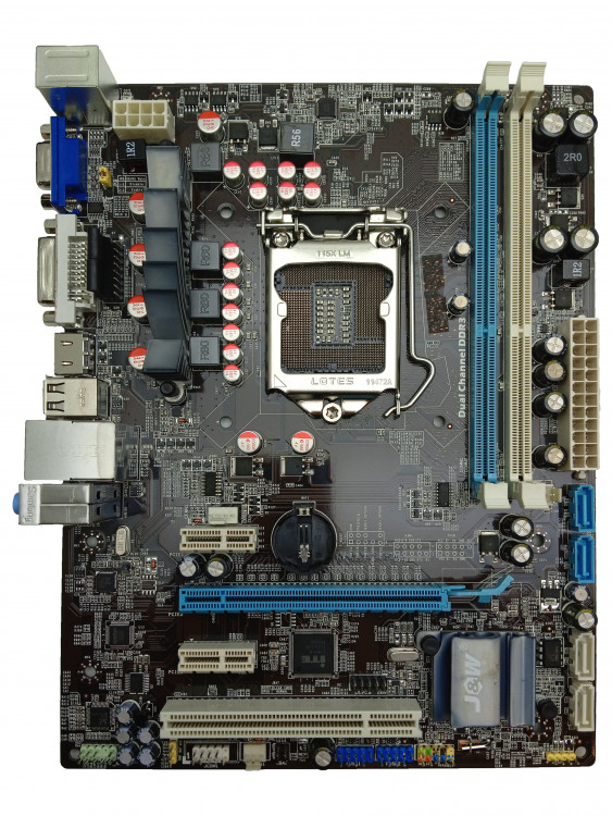 Материнская плата J&W JW-H67M-D3 LGA1155