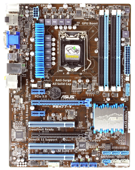 Материнская плата ASUS P8H77-V Socket 1155