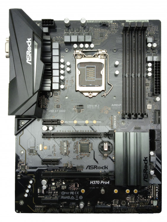 Материнская плата ASRock H370 PRO4 LGA1151