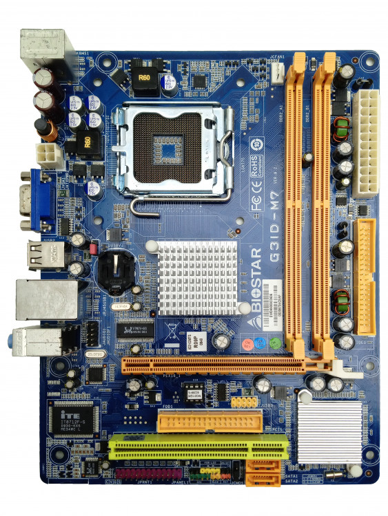 Материнская плата BioStar G31D-M7 Ver:8.2 LGA775