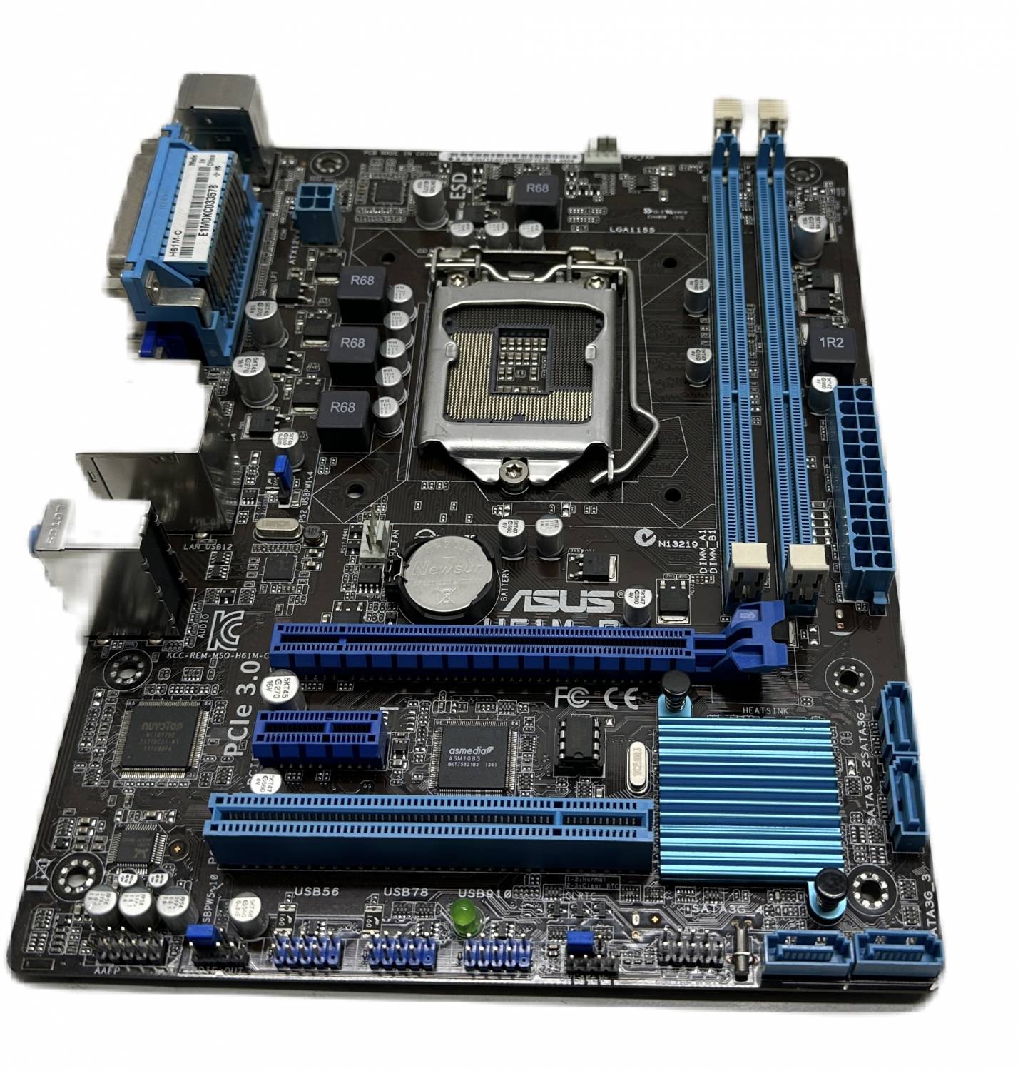 ASUS H61M C Socket 1155