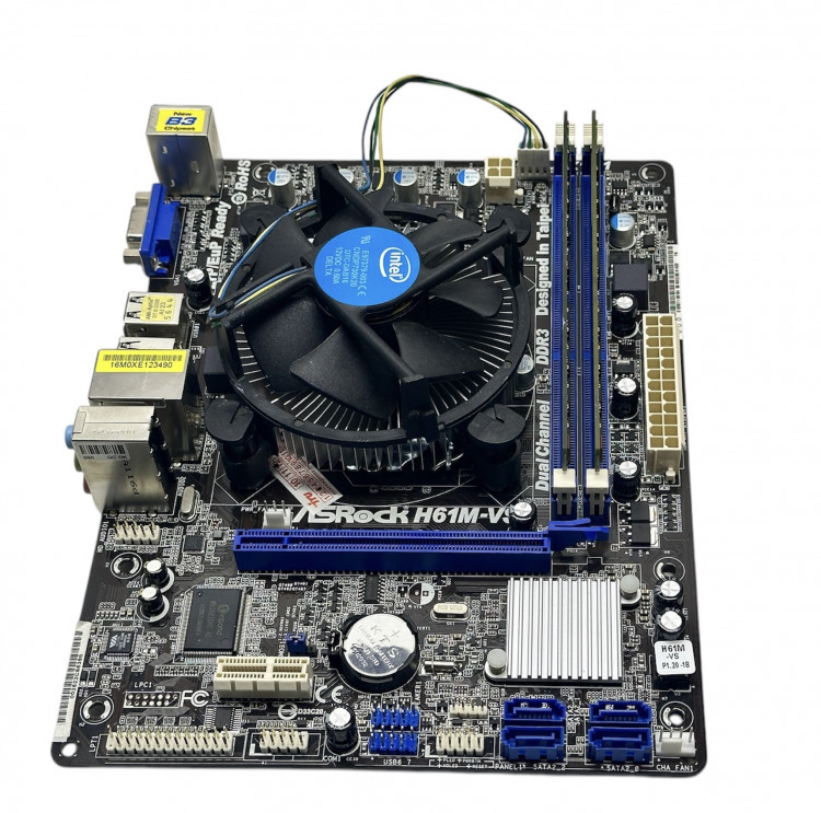 Комплект ASRock H61M-VS I3-2120/4GB/+FAN Socket 1155