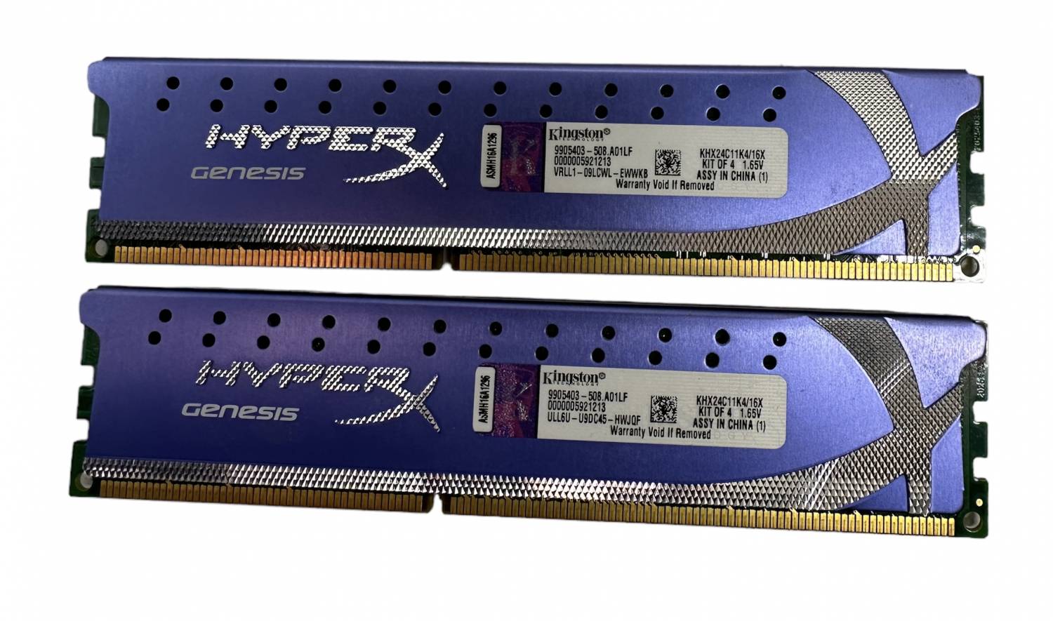HyperX 2x4GB DDR3 2400 DIMM CL11 KHX24C11K4 16X