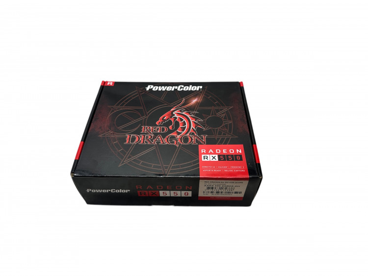 Видеокарта PowerColor AX RX 550 4GBD5-DH
