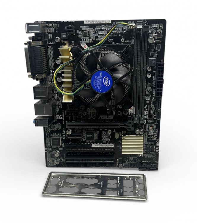 Материнская плата ASUS H81M-V3 i3-4160/+FAN Socket 1150