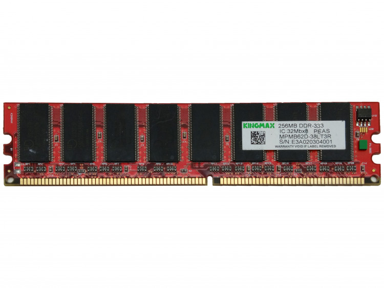 Оперативная память KINGMAX 256MB DDR-333 DIMM PC2700