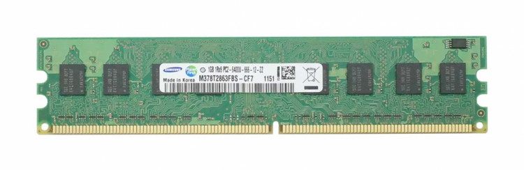 Оперативная память Samsung M378T2863FBS-CF7 DDR2 1Gb