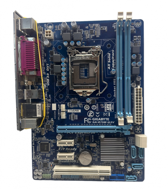 Материнская плата GIGABYTE GA-B75M-D3V Socket 1155