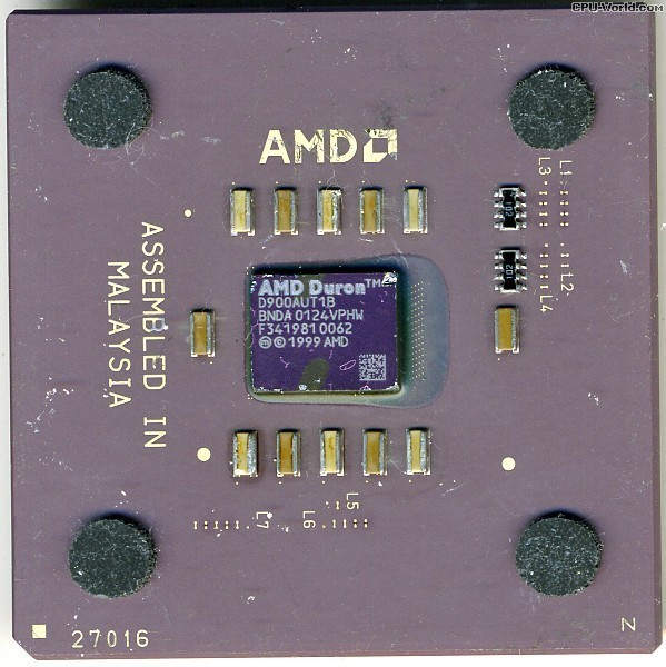 Процессор AMD Duron 900 D900AUT1B 900 MHz Socket 462