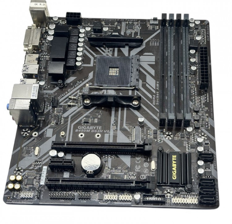 Материнская плата GIGABYTE B450M DS3H V2 AM4 
