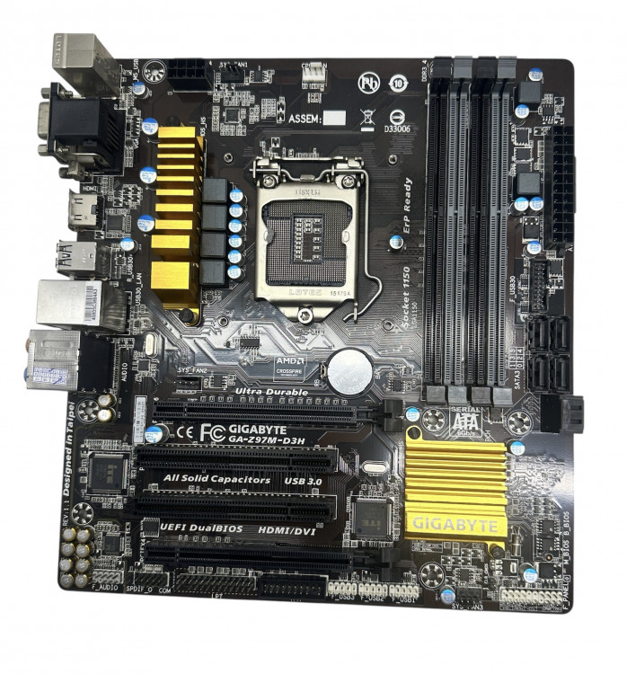 Материнская плата  GIGABYTE GA-Z97M-D3H Socket 1150