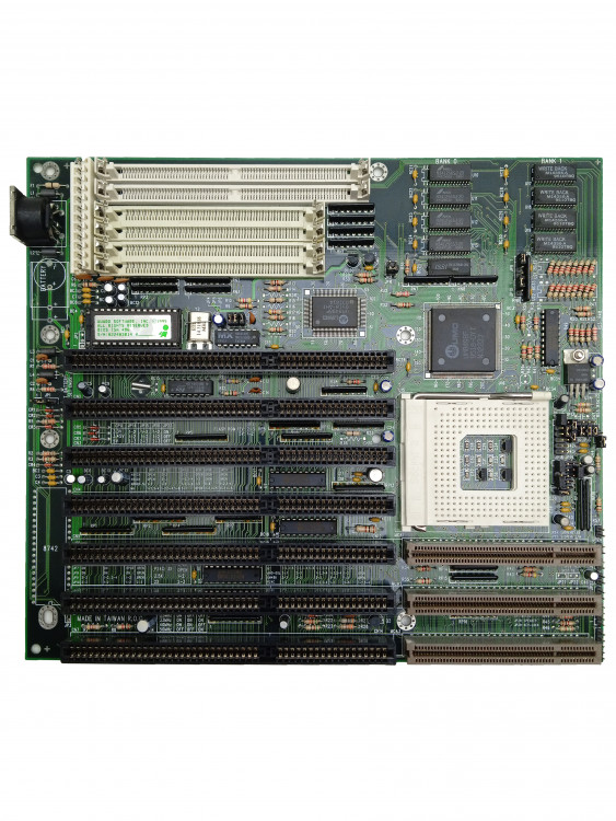 Материнская плата ADI F4DXL-UC4 (TK 8498F/GF 4N D21) Socket 3