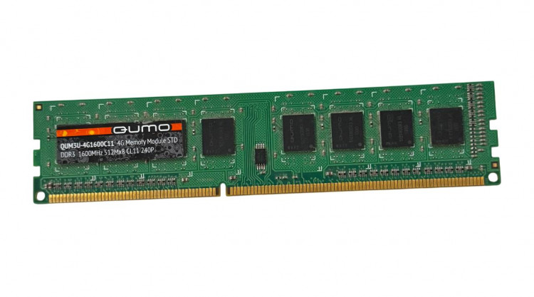 Оперативная память Qumo QUM3U-4G1600C11 DDR3 4GB