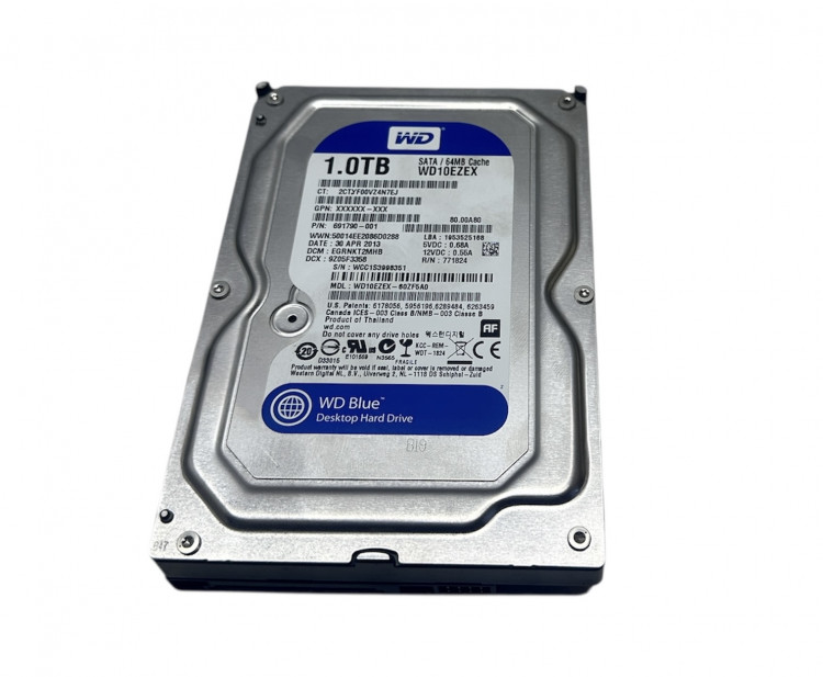 Жесткий диск Western Digital Blue 1TB WD10EZEX  3.5"