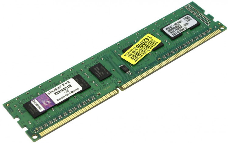 Оперативная память Kingston ValueRAM KVR16N11/2 2GB DDR3 