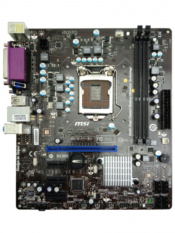 Материнская плата MSI H61M-P23 (B3) LGA1155