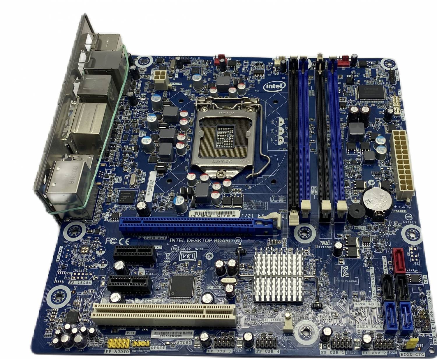 Intel socket 1155 motherboard clearance