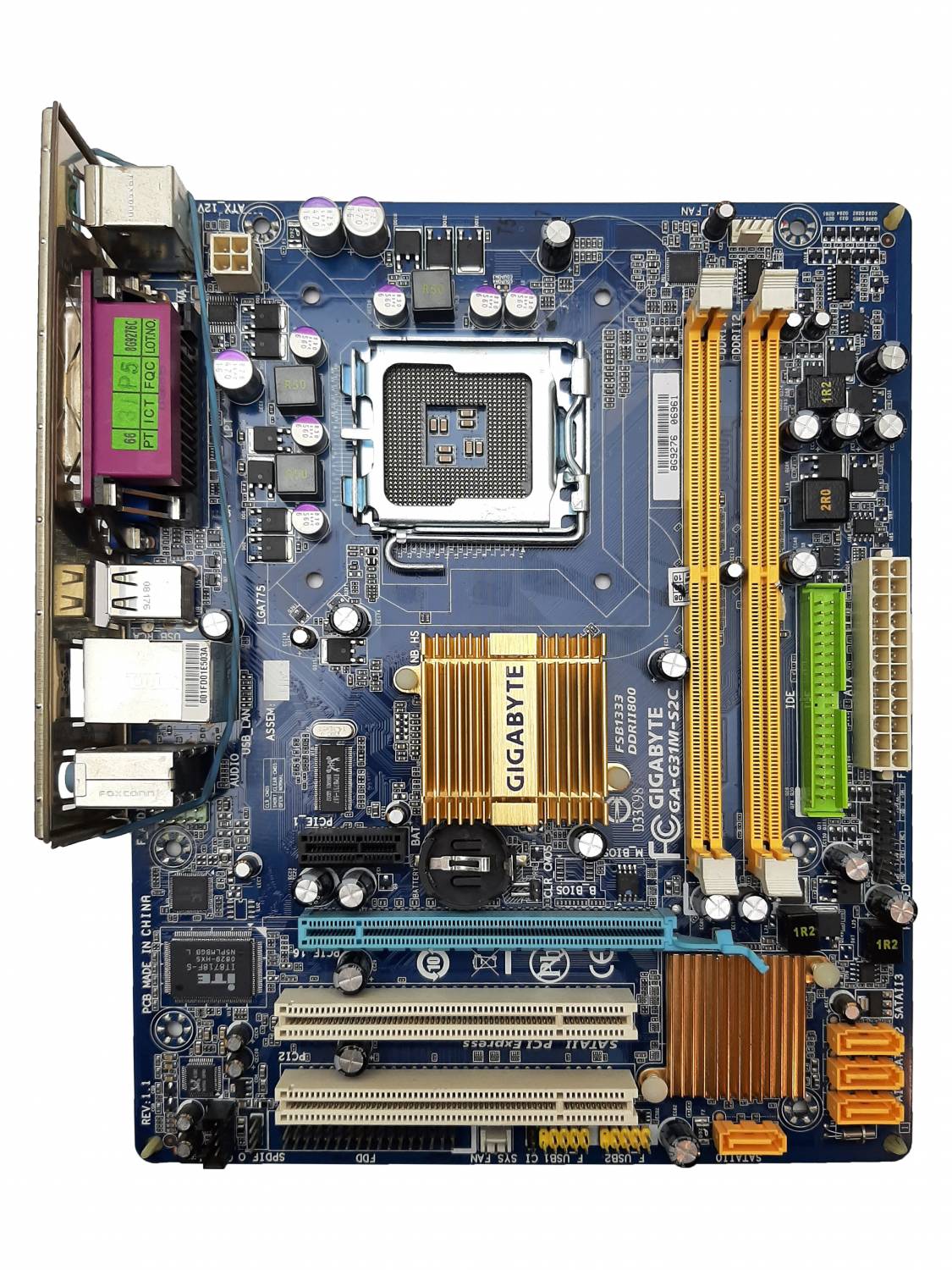 GIGABYTE GA G31M S2C rev1.1 LGA775