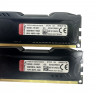 Оперативная память HyperX Fury 8GB (4GB x 2шт.) DDR3 1600 МГц DIMM CL10 HX316C10FBK2/8