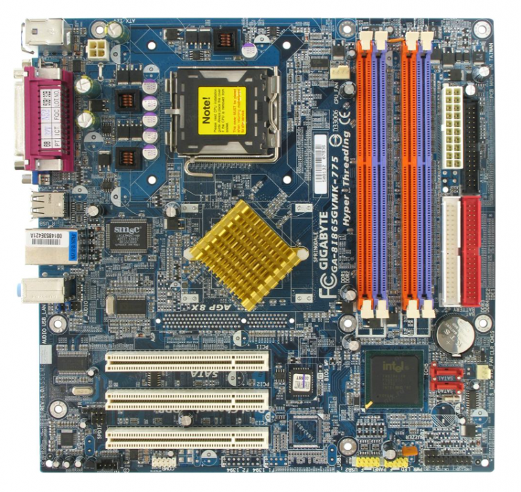 Материнская плата Gigabyte GA-8I865GVMK-775 LGA775