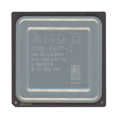 Процессор AMD-K6-2/450AFX Socket 7