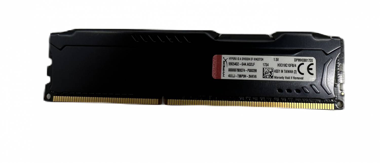 HyperX Fury 4GB DDR3 1866 DIMM CL10 HX318C10FB 4