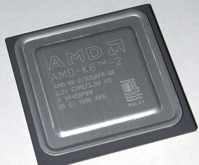 Процессор AMD-K6-2/300AFR-66 Socket 7  