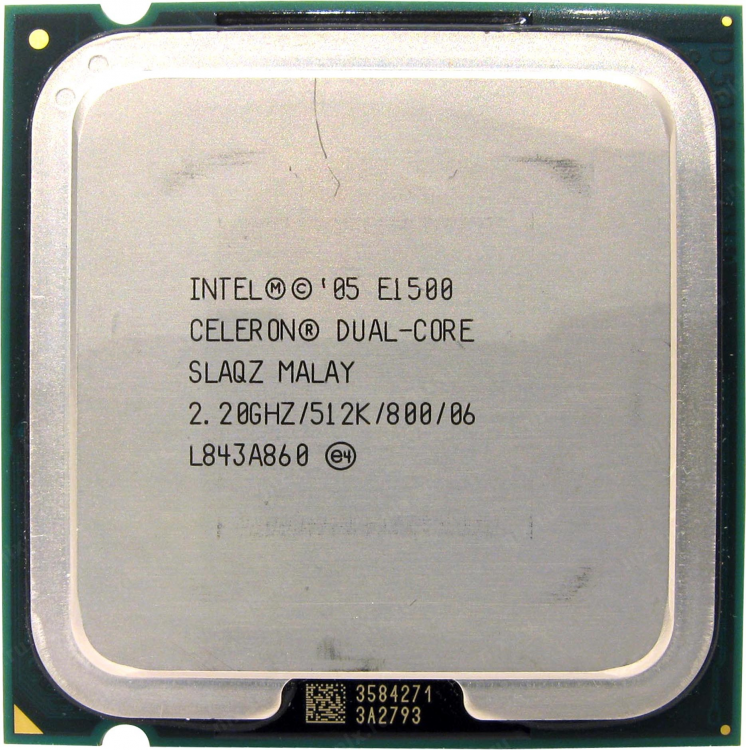Процессор Intel Celeron E1500 SLAQZ LGA775