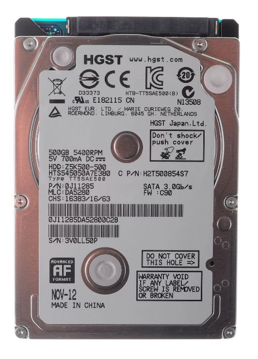 Жесткий диск Hitachi HTS545050A7E380 500Gb SATA II 2,5 