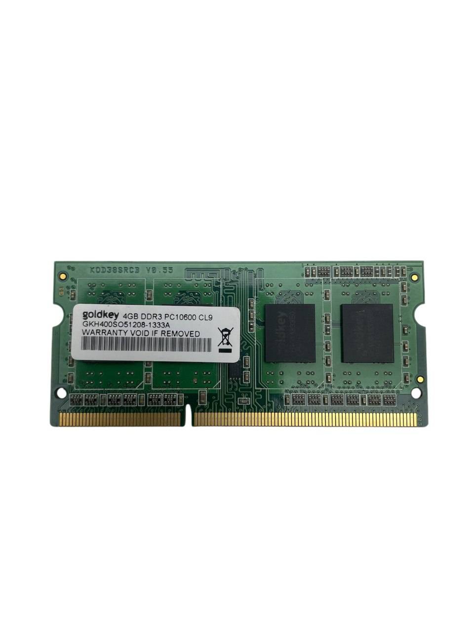 Goldkey GKH400SO51208 1333A SODIMM DDR3 4GB PC10600 1333MHz