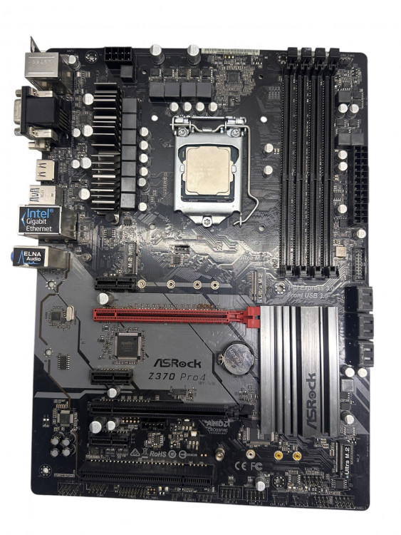 Материнская плата ASRock Z370 PRO4 +G4930 Socket 1151 V2