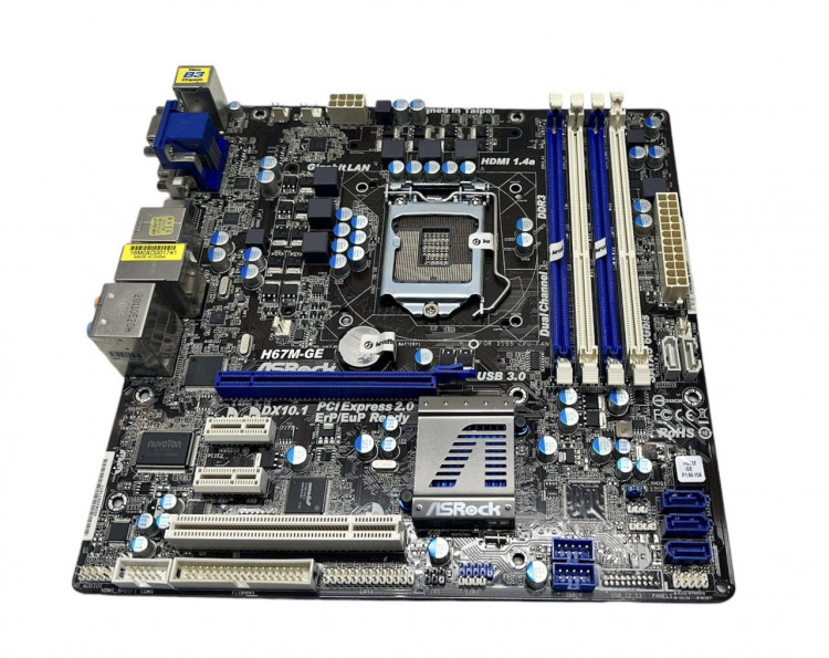 Материнская плата ASRock H67M-GE Socket 1155
