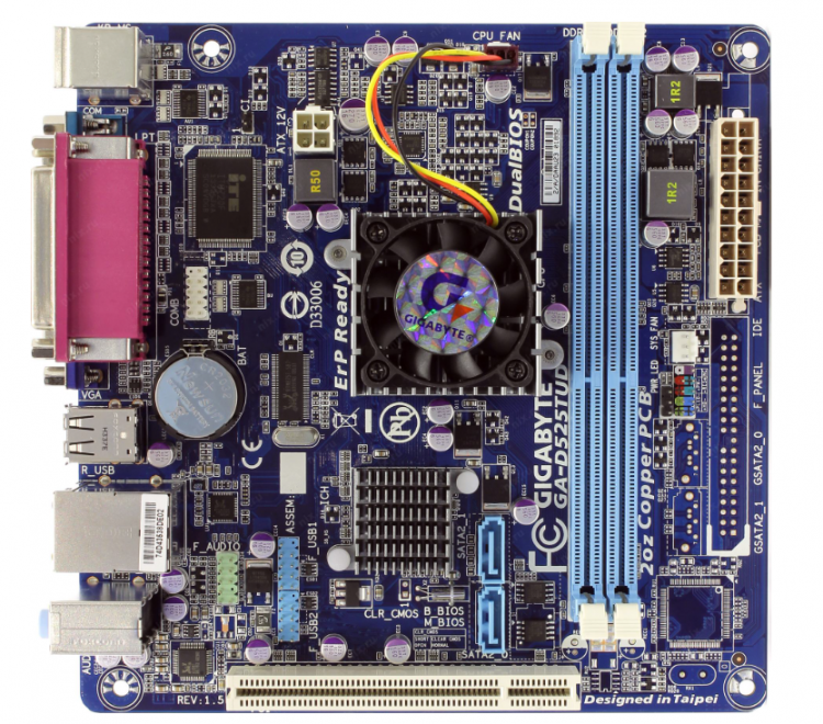 Материнская плата GIGABYTE GA-D525TUD