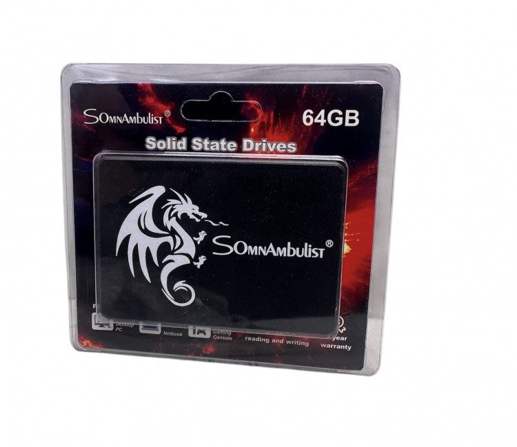 SSD накопитель SomnAmbuList 64GB